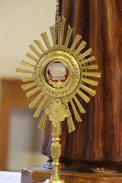 Reliquia del Padre Pio - Parroquia Padre Pío